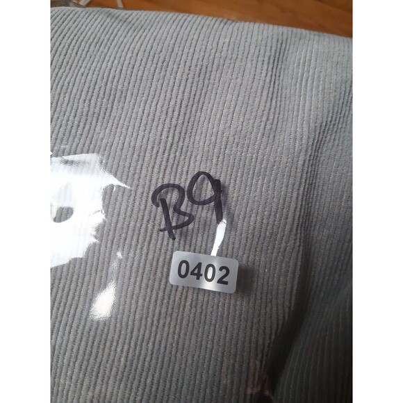 Vtg Y2K Levis 505 Corduroy Pants Straight Leg Mens 34x32 Inseam 32.5 Grey - Picture 7 of 7